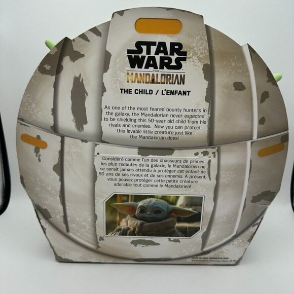 Star Wars Mandalorian The Child 11" Plush Baby Yoda Doll Grogu Soft Mattel GWD85 - Picture 3 of 5